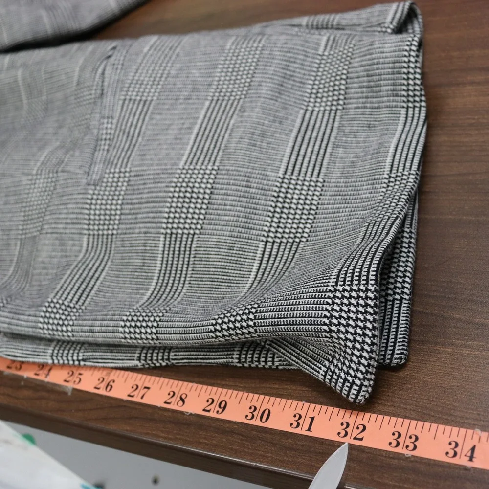Old Navy Plaid Blazer Mens XXL Gray Black Career Office Casual Jacket‎ Preppy